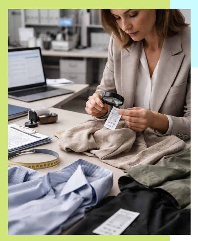 Сертификация одежды и текстиля в Петрозаводске, быстрая экспертиза