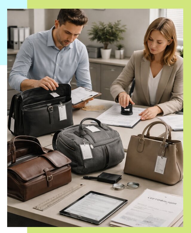 Сертификация сумок в Петрозаводске от 7613 руб. | Алешин-Птр