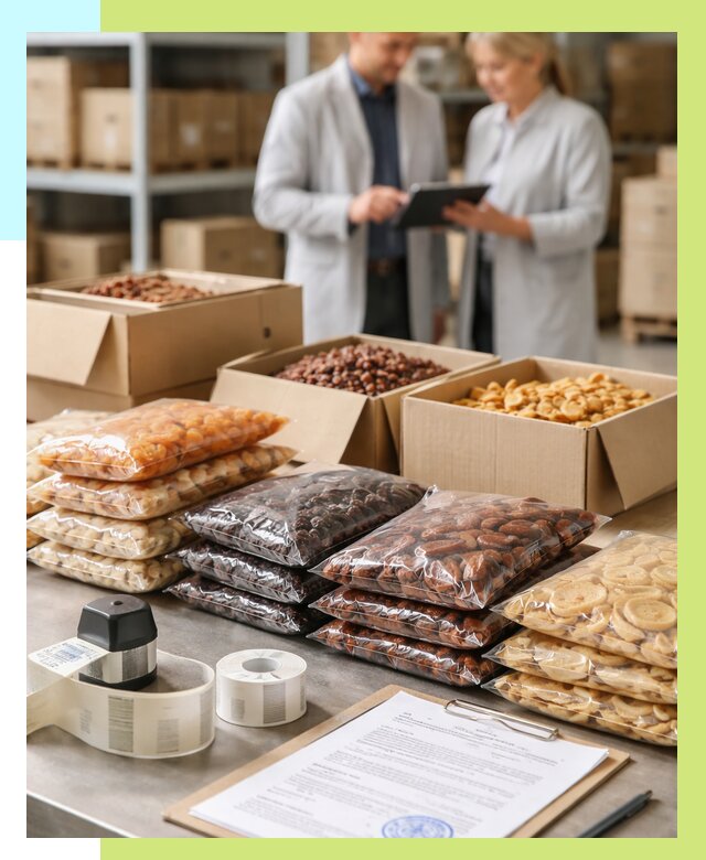 Сертификация сухофруктов в Петрозаводске от 12180 р. | Алешин-Птр под ключ