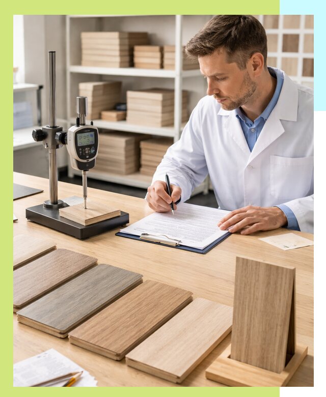 Сертификация ламината с испытаниями и оформлением документов в Петрозаводске