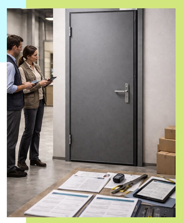 Сертификация противопожарных дверей в Петрозаводске от 9135 р. | Алешин-Птр