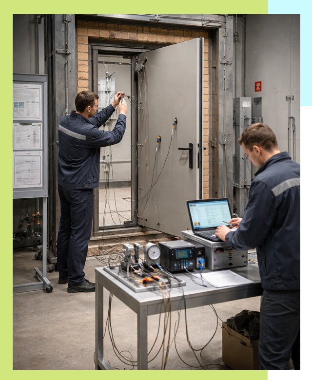 Сертификация противопожарных дверей в Петрозаводске по ГОСТ и ТР