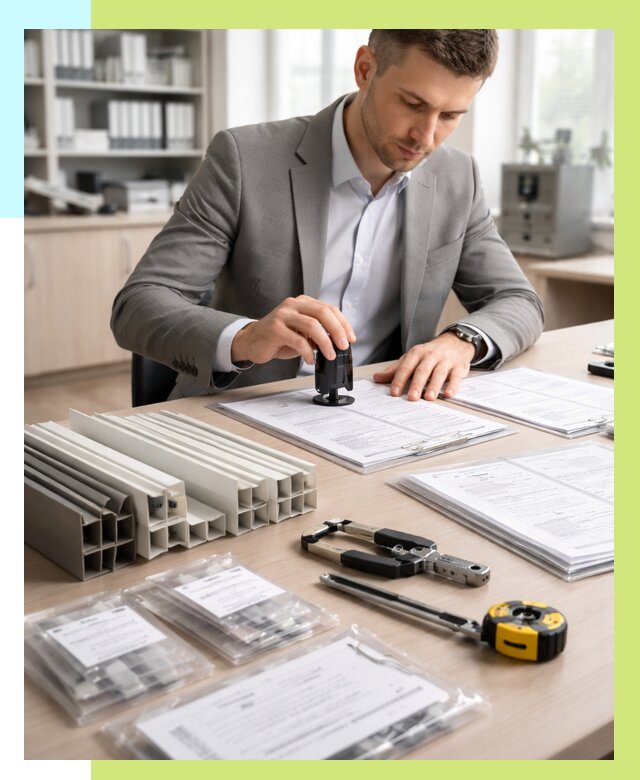 Сертификация ПВХ продукции в Петрозаводске от 8628 р., Алешин-Птр