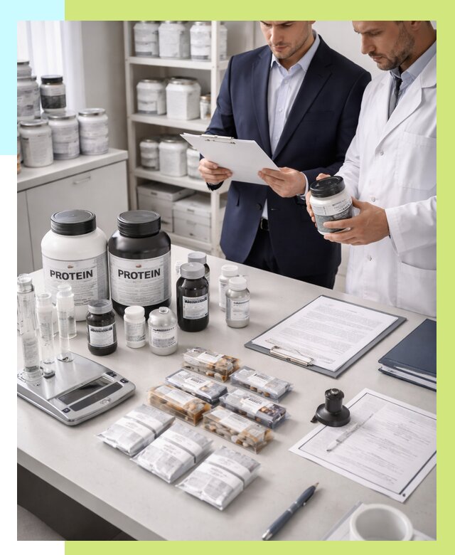 Сертификация спортивного питания в Петрозаводске от 15225 р., Алешин-Птр