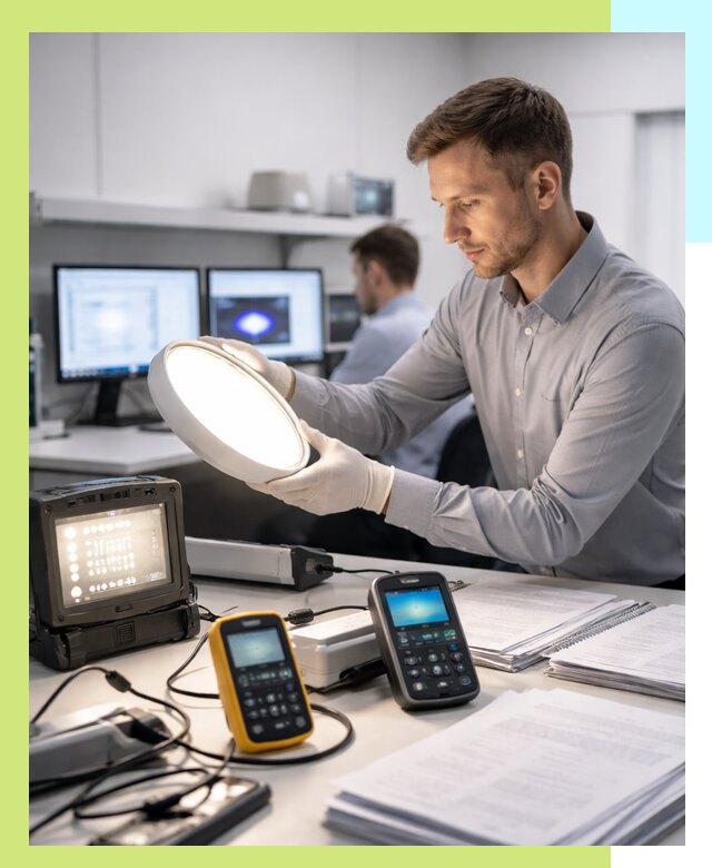 Сертификация светильников в Петрозаводске: испытания и оформление