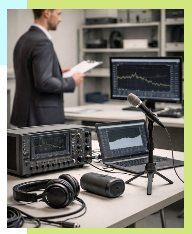 Сертификация аудиотехники в Петрозаводске от 15225 р., Алешин-Птр