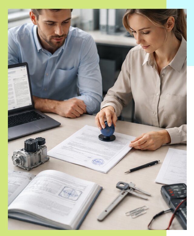 Выдача паспорта изделия и техническая экспертиза продукции в Петрозаводске