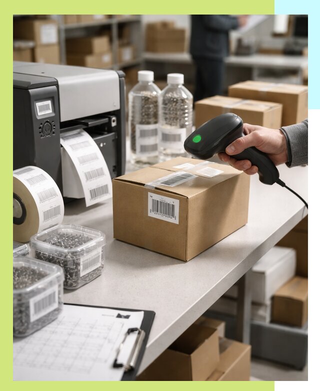 Штрихкодирование продукции и маркировка для продажи в Петрозаводске