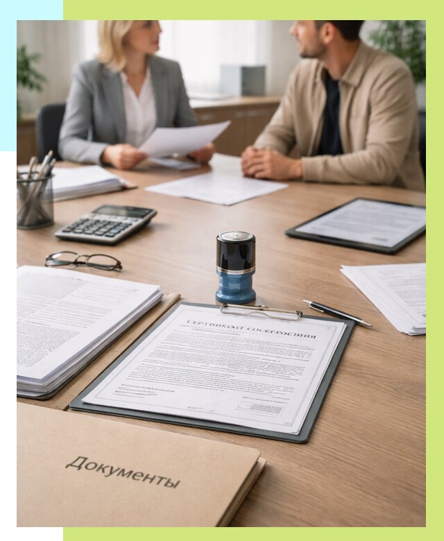 Сертификат соответствия на продукцию в Петрозаводске от 15225 р.|Алешин-Птр