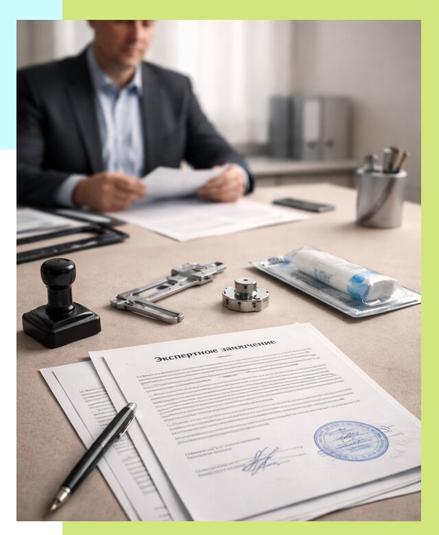Экспертное заключение на продукцию в Петрозаводске от 8628 р. | Алешин-Птр