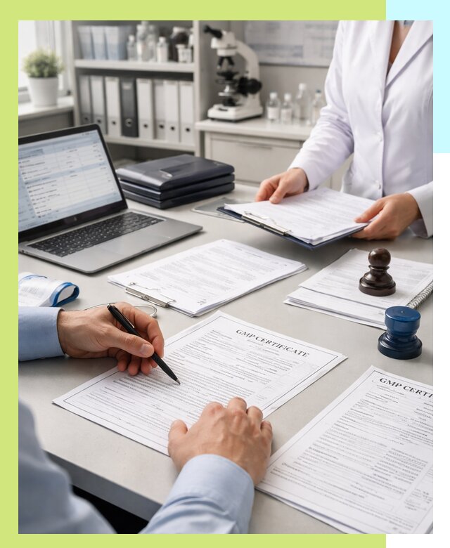 Оформление сертификата GMP в Петрозаводске для фармпроизводства