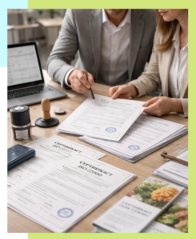 Сертификат ISO 22000 в Петрозаводске от 40600 р. под ключ | Алешин-Птр