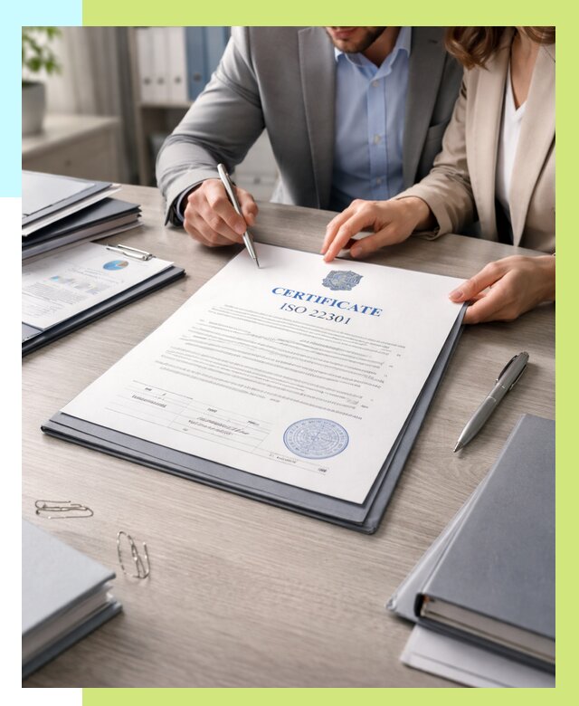Сертификат ISO 22301 в Петрозаводске от 45675 р. | Алешин-Птр срочно