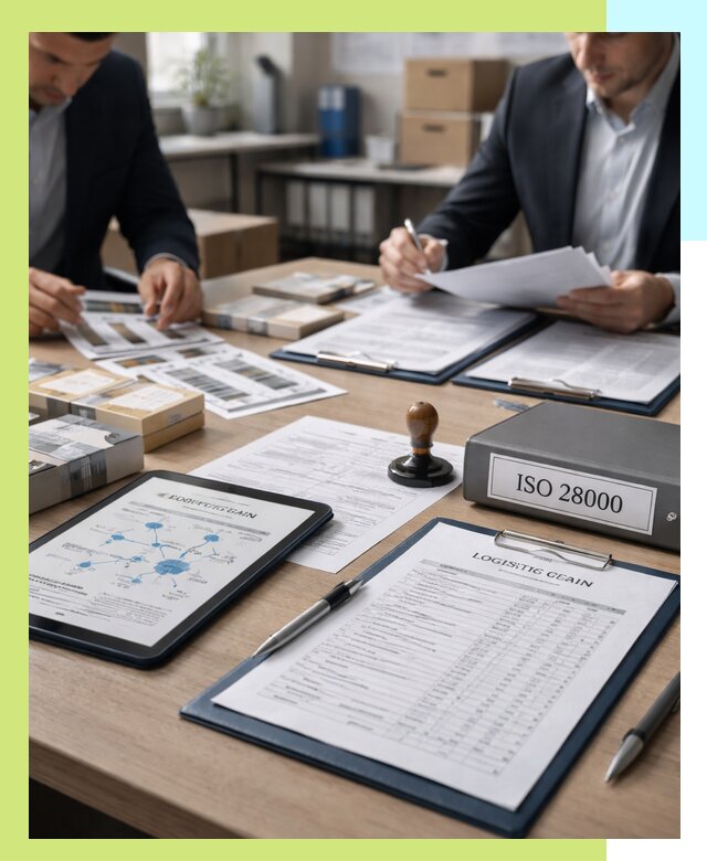 Получение сертификата ISO 28000 по безопасности цепи поставок в Петрозаводске