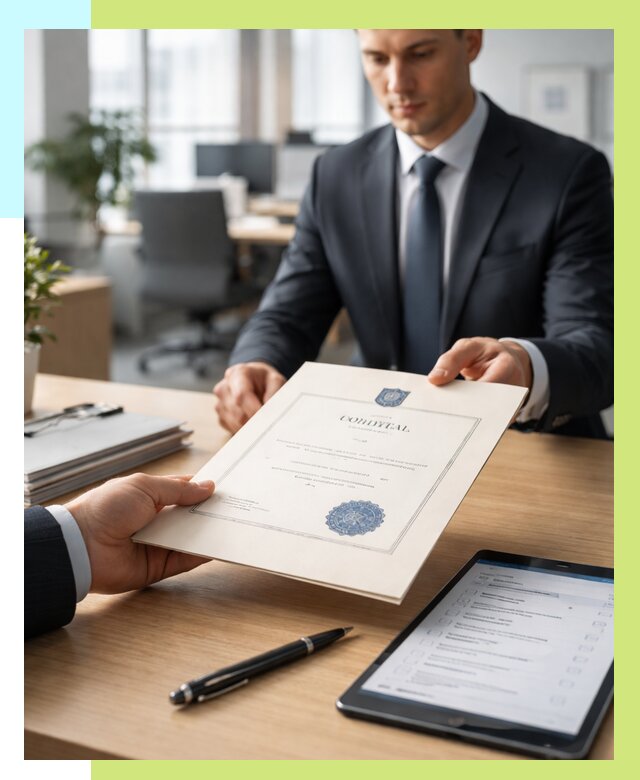 Сертификат ISO 30301 в Петрозаводске от 35525 р. | Алешин-Птр - под ключ