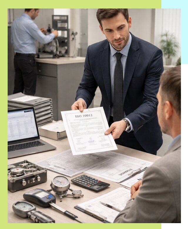 Выдача сертификата ISO 10012 по требованиям метрологии в Петрозаводске